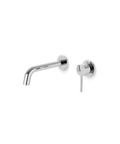 Round In-Wall Single Handle Lavatory Faucet