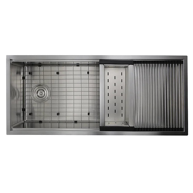 Undermount Rectangular Single Bowl Kitchen Sink - Image 2