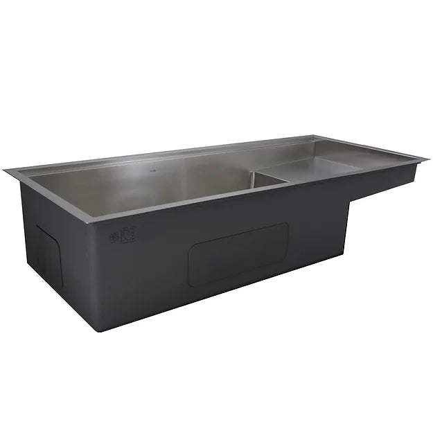 Undermount Rectangular Single Bowl Kitchen Sink - Image 5