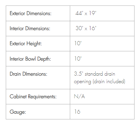 Undermount Rectangular Single Bowl Kitchen Sink - Image 9