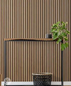 Luxury American Oak Acoustic Slat Wood Wall Panels